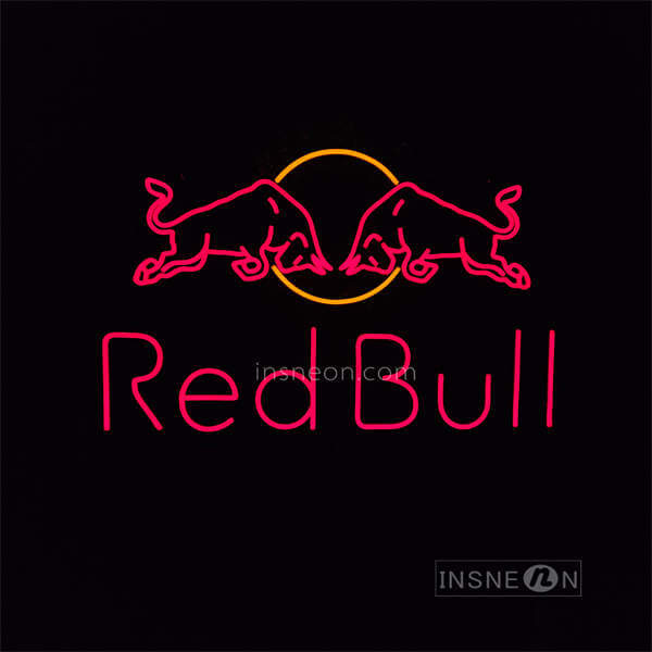InsNeon Factory Red Bull Custom Neon Sign