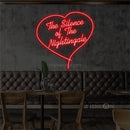 InsNeon Factory The Silence of The Nightingale Neon Bar Sign