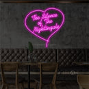 InsNeon Factory The Silence of The Nightingale Neon Bar Sign