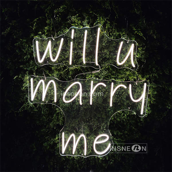 InsNeon Factory Will You Marry Me Wedding Custom Neon Sign