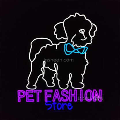 Insneon factory Pet Fashion Store custom neon sign