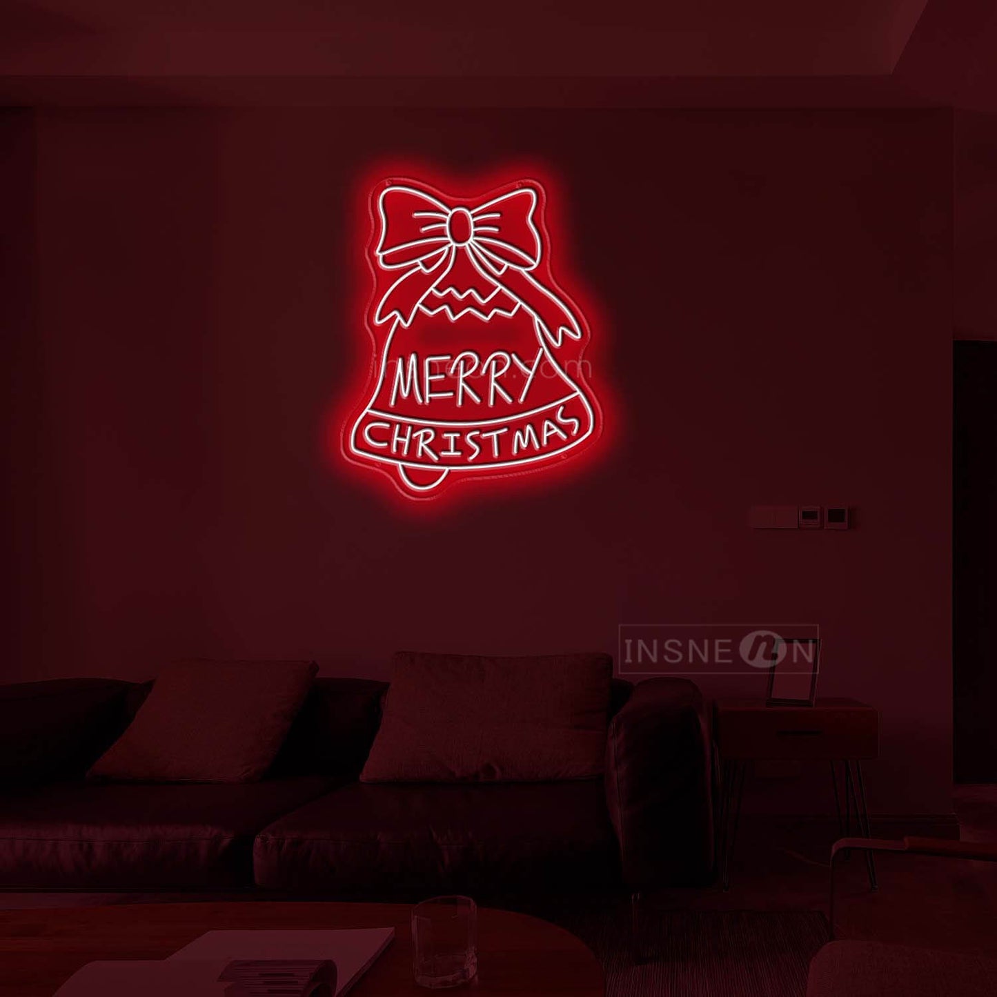 Jingle Bells (big) Led Custom Neon Sign
