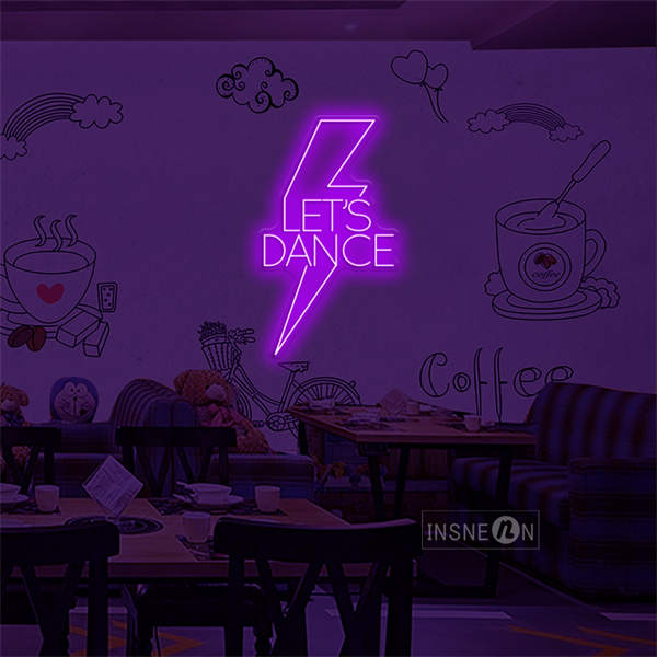 'Let's Dance' LED Neon Sign