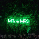 MR.& MRS Led Custom Neon Sign