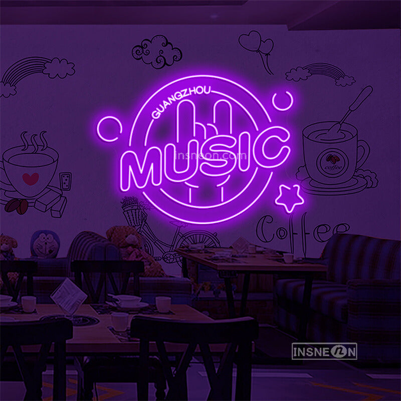 MUSIC Led Custom Neon Sign
