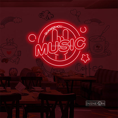 MUSIC Led Custom Neon Sign