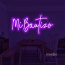 MiBautizo Led Custom Neon Sign