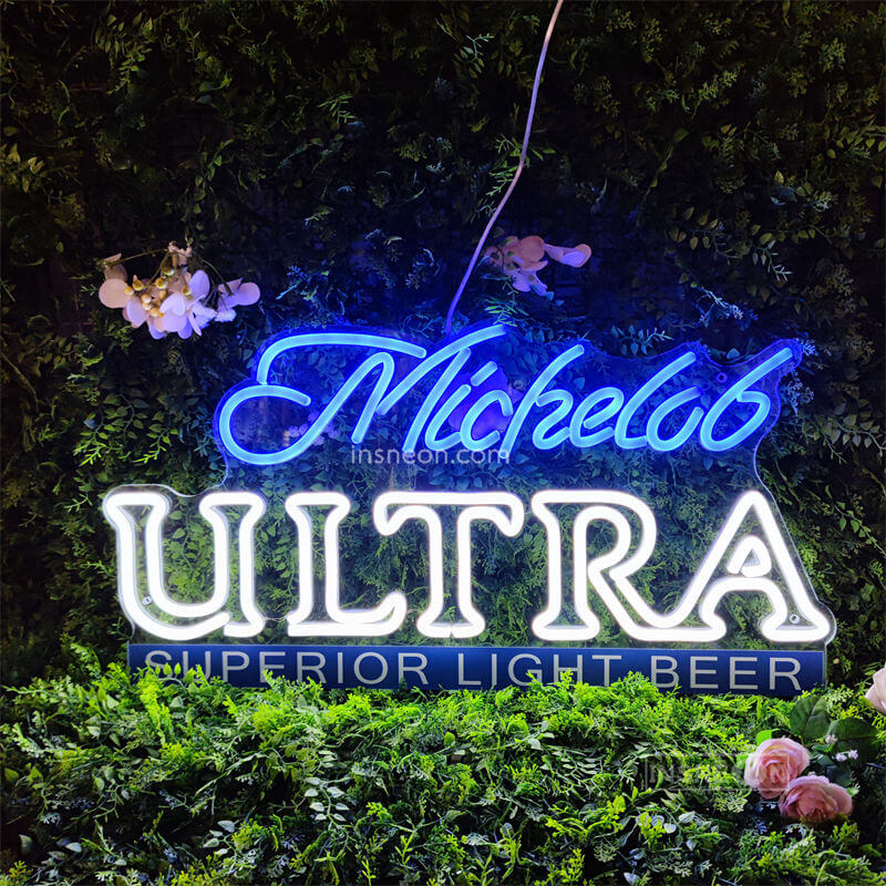 Mu Neon Sign Micheud ULTRA Led Custom Neon Sign