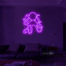 'Octopus' Neon Sign