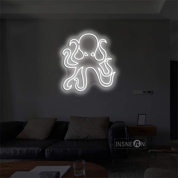 'Octopus' Neon Sign