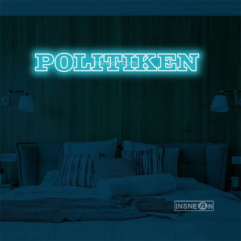 POLITIKEN Led Custom Neon Sign