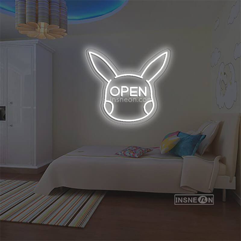 Pikachu Letrero Led Pikachu Led Custom Neon Sign