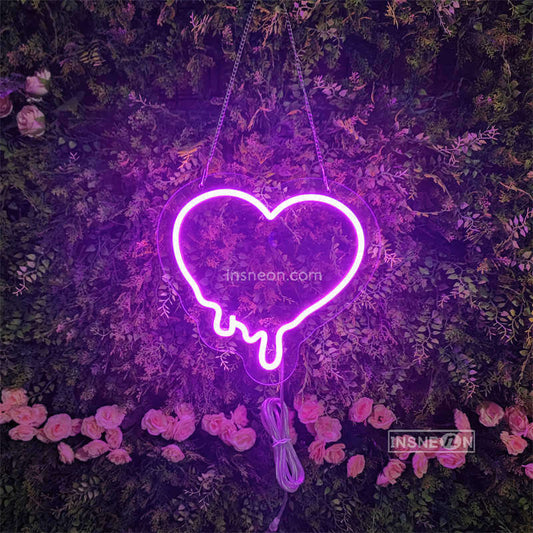 Pink hearts Led Custom Neon Sign