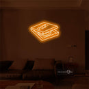 'Pizza Box' LED Neon Sign