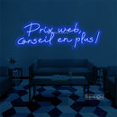 Prix web conseil en plus Led Custom Neon Sign