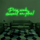 Prix web conseil en plus Led Custom Neon Sign
