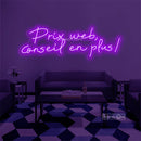 Prix web conseil en plus Led Custom Neon Sign