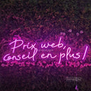 Prix web conseil en plus Led Custom Neon Sign