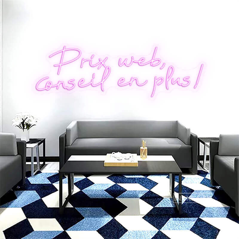 Prix web conseil en plus Led Custom Neon Sign