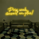 Prix web conseil en plus Led Custom Neon Sign