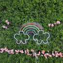 Rainbow Clouds Led Custom Neon Sign