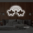 Rainbow Clouds Led Custom Neon Sign