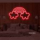 Rainbow Clouds Led Custom Neon Sign