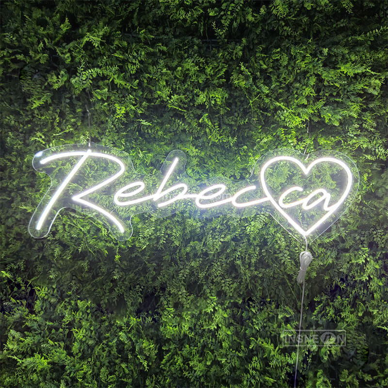 Rebecca Led Custom Neon Sign