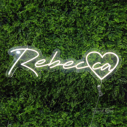 Rebecca Led Custom Neon Sign