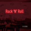 Rock 'N' Roll Led Custom Neon Sign