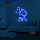 SPACE METEOR Led Custom Neon Sign