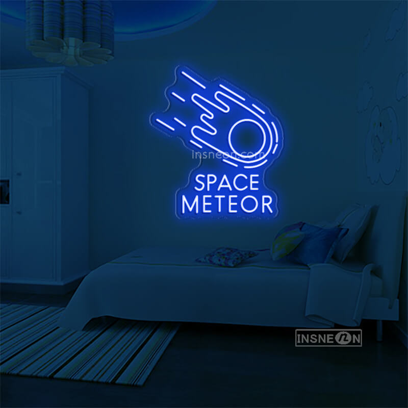SPACE METEOR Led Custom Neon Sign