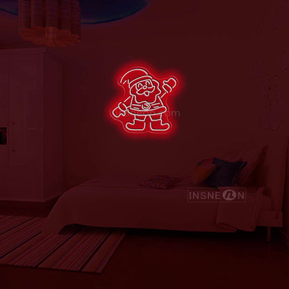 Santa Claus Led Custom Neon Sign