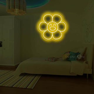 Six-color flower Led Custom Neon Sign