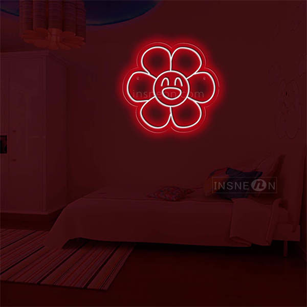 'Six-color flower' Neon Sign