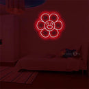 'Six-color flower' Neon Sign