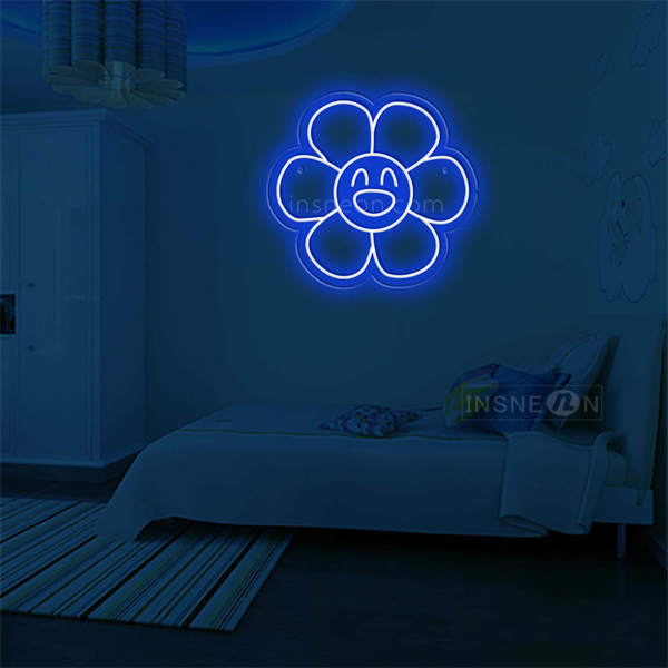 'Six-color flower' Neon Sign