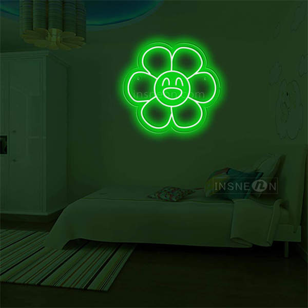 'Six-color flower' Neon Sign