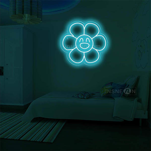 'Six-color flower' Neon Sign