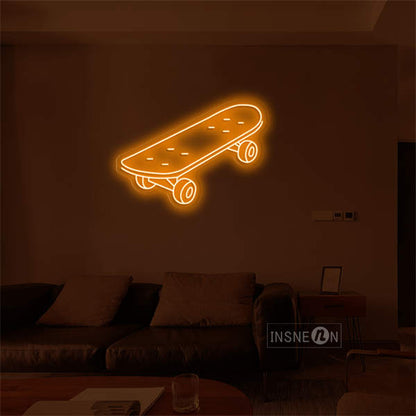 'Skateboard' LED Neon Sign