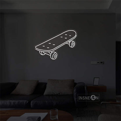 'Skateboard' LED Neon Sign