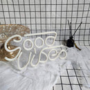 Good Vibes' LED Neon Sign