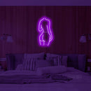 The Lady backside' LED Neon Sign