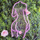 The Lady backside' LED Neon Sign