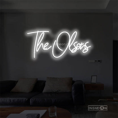 The Olsons Led Custom Neon Sign