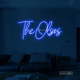 The Olsons Led Custom Neon Sign