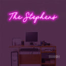 The Stephens Led Custom Neon Sign