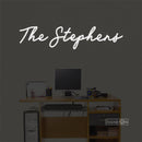 The Stephens Led Custom Neon Sign