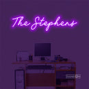 The Stephens Led Custom Neon Sign
