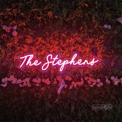 The Stephens Led Custom Neon Sign